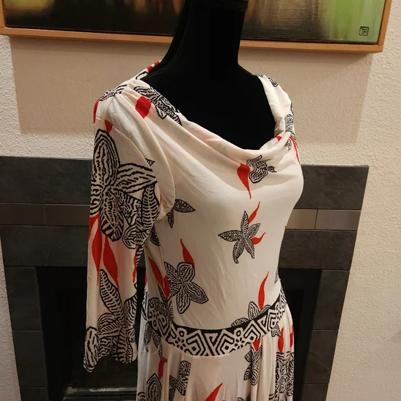 Reborn J Dress Fit & Flare Flattering L - Picture 2 of 2